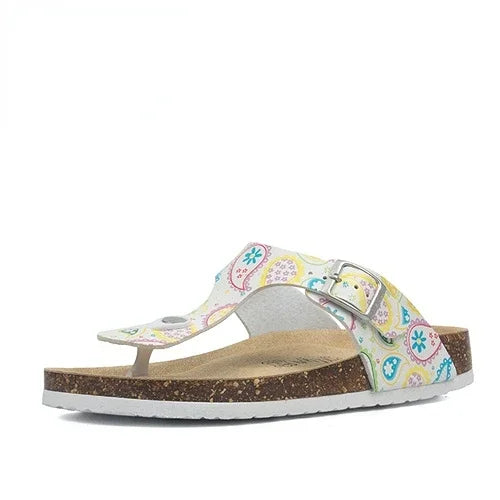 Fashion Women Slippers Flip Flops Summer Beach Cork Shoes Slides Girls Flats Sandals Casual Slippers Shoes Plus Size 35-45