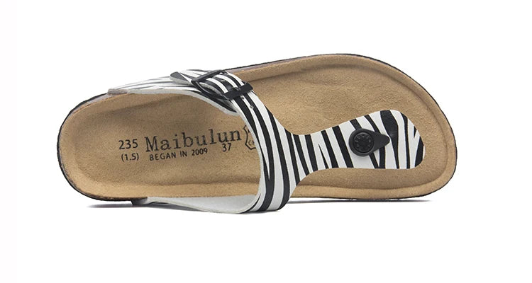 Fashion Women Slippers Flip Flops Summer Beach Cork Shoes Slides Girls Flats Sandals Casual Slippers Shoes Plus Size 35-45