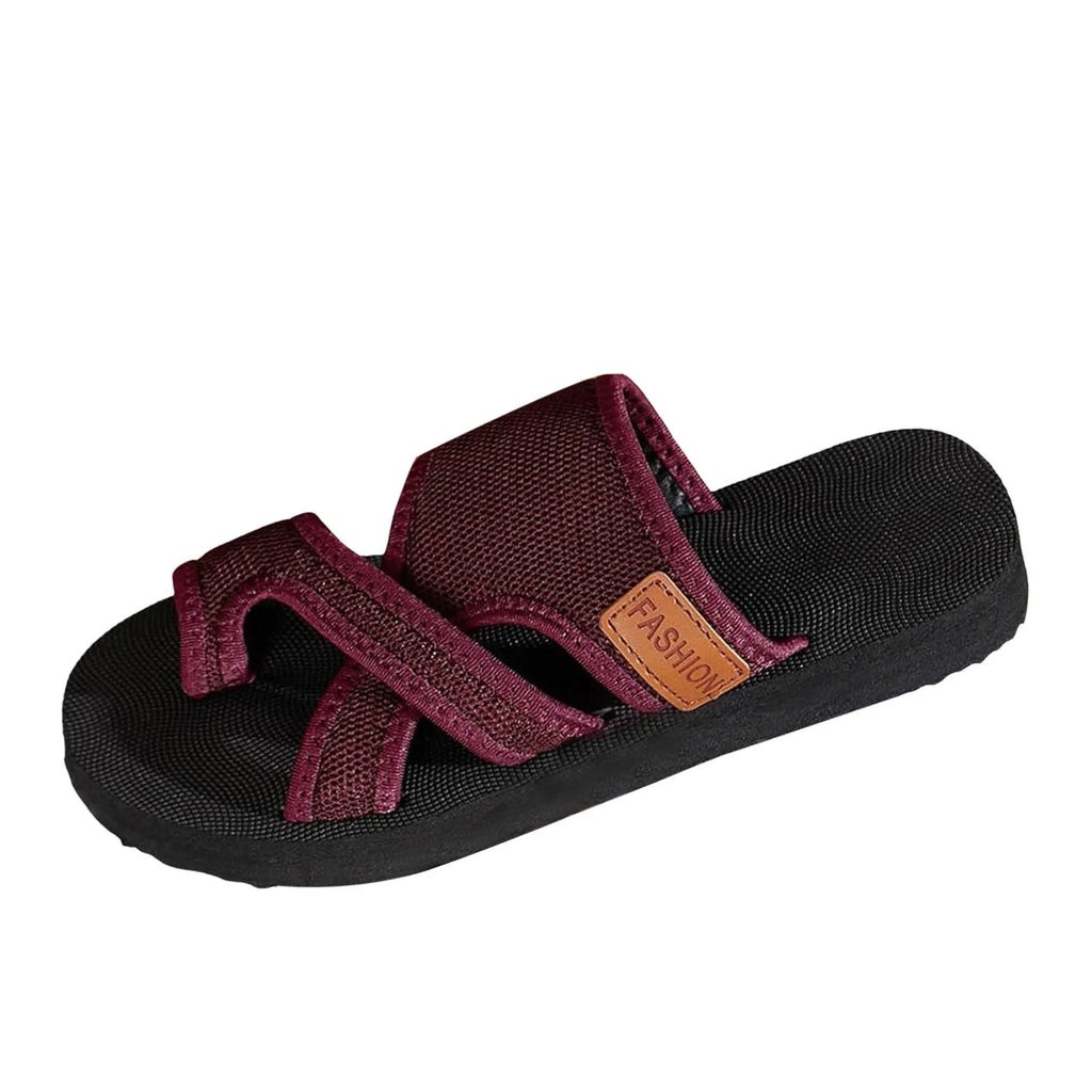 Flat Sandals For Womens Casual Open Toe Beach Sandal Summer Holiday Comfy Shoes For Women Large Size Slippers Sandalias Mujer